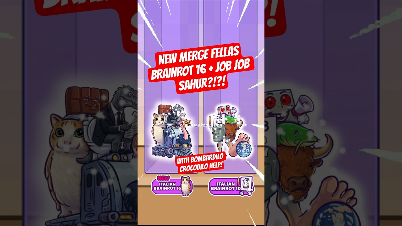 NEW MERGE FELLAS BRAINROT 16 BOSS?!?! #mergefellas #anomali #brainrot #67