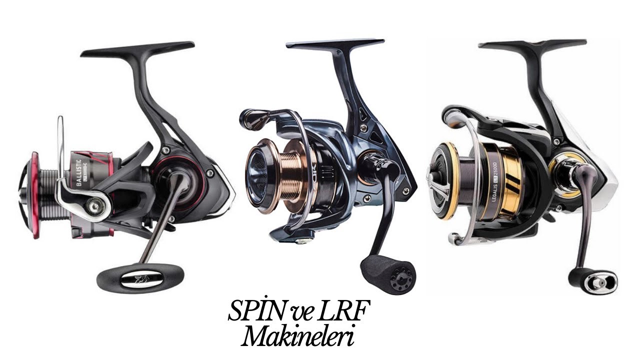 HANGİ SPİN ve LRF MAKİNESİ ? DAIWA, SHIMANO, OKUMA ORTA SEGMENT TÜM ÜRÜNLERİ ANLATTIM