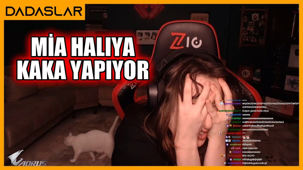 Pqueen'in Kedisi Halıya Kakasını Yapıyor ! (Mia)