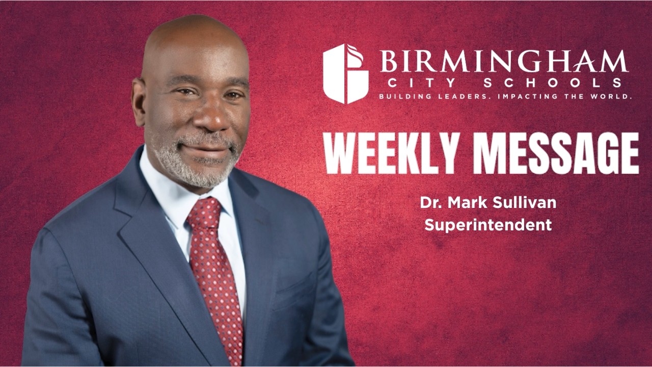 Dr  Mark Sullivan Weekly Message 2025-26 Vol. 7