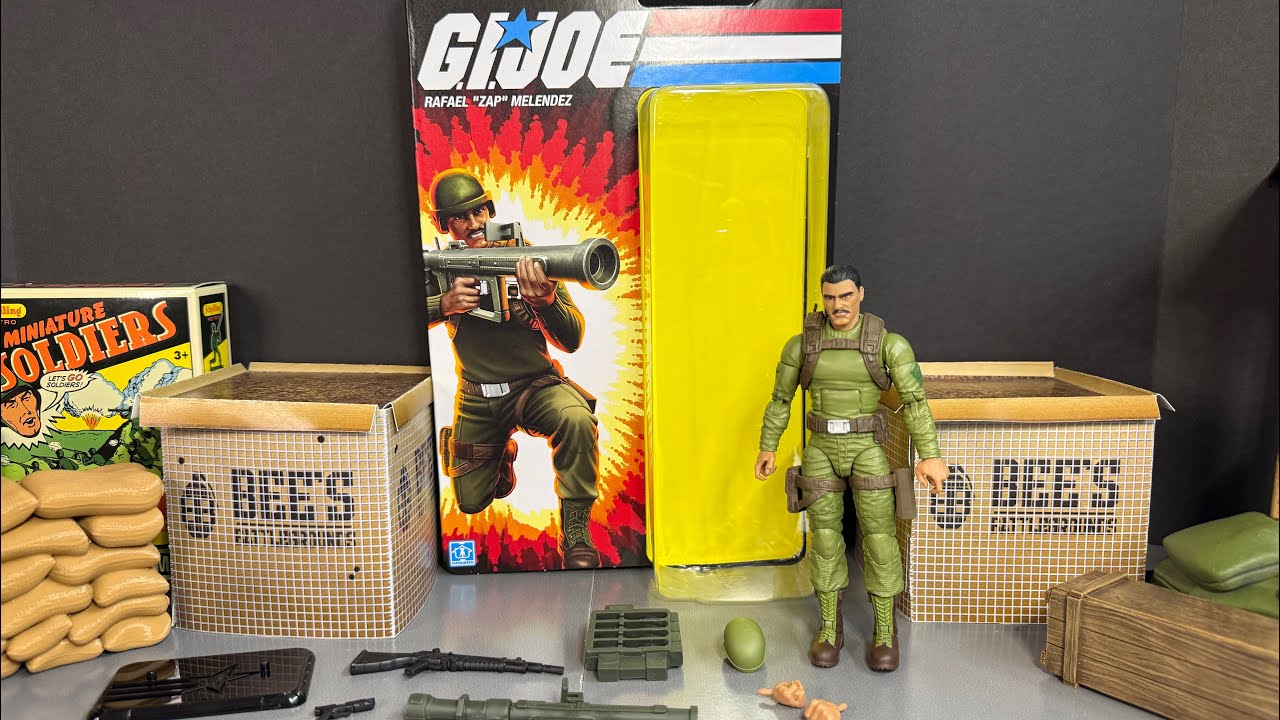 GIJoe Classified Retro Cardback Zap