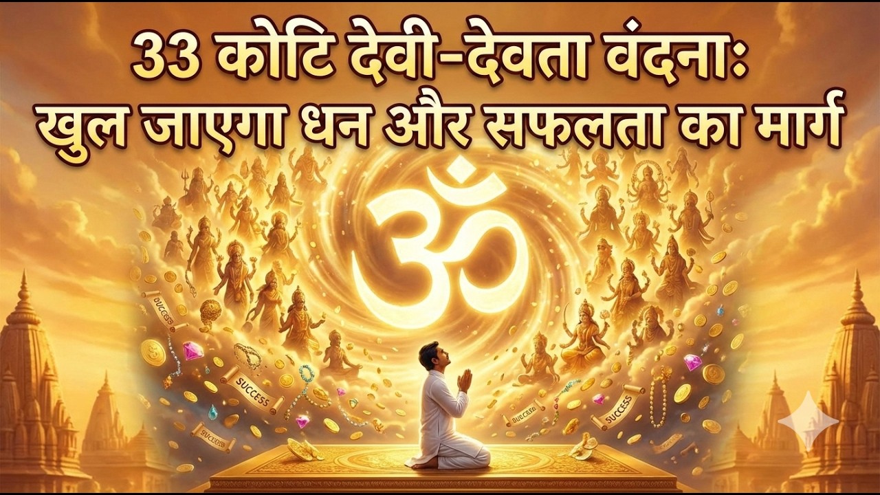 Ek Baar Zaroor Dekhein! 33 Koti Devi Devta Ki Adbhut Vandana 🙏 Bhagya Aur Dhan Ki Barsaat 💰