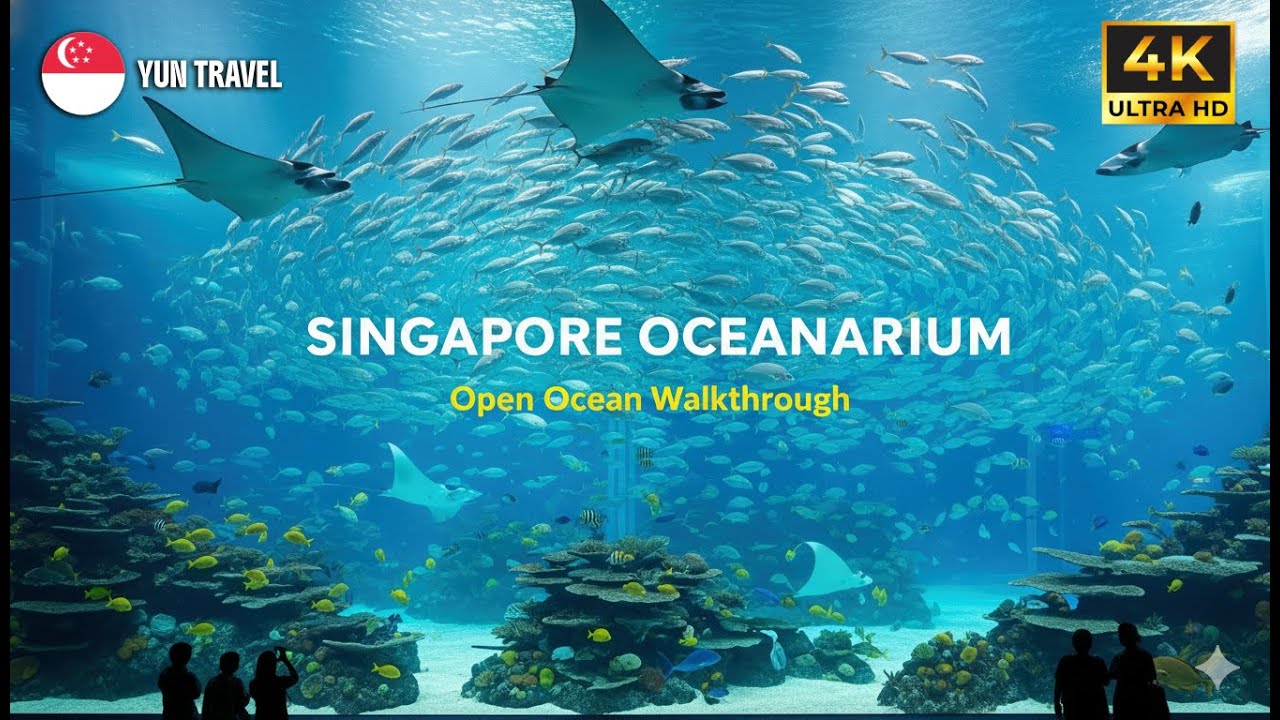 This Is NOT Just an Aquarium… Singapore Oceanarium 2025 Full Walkthrough 🌊🐬
