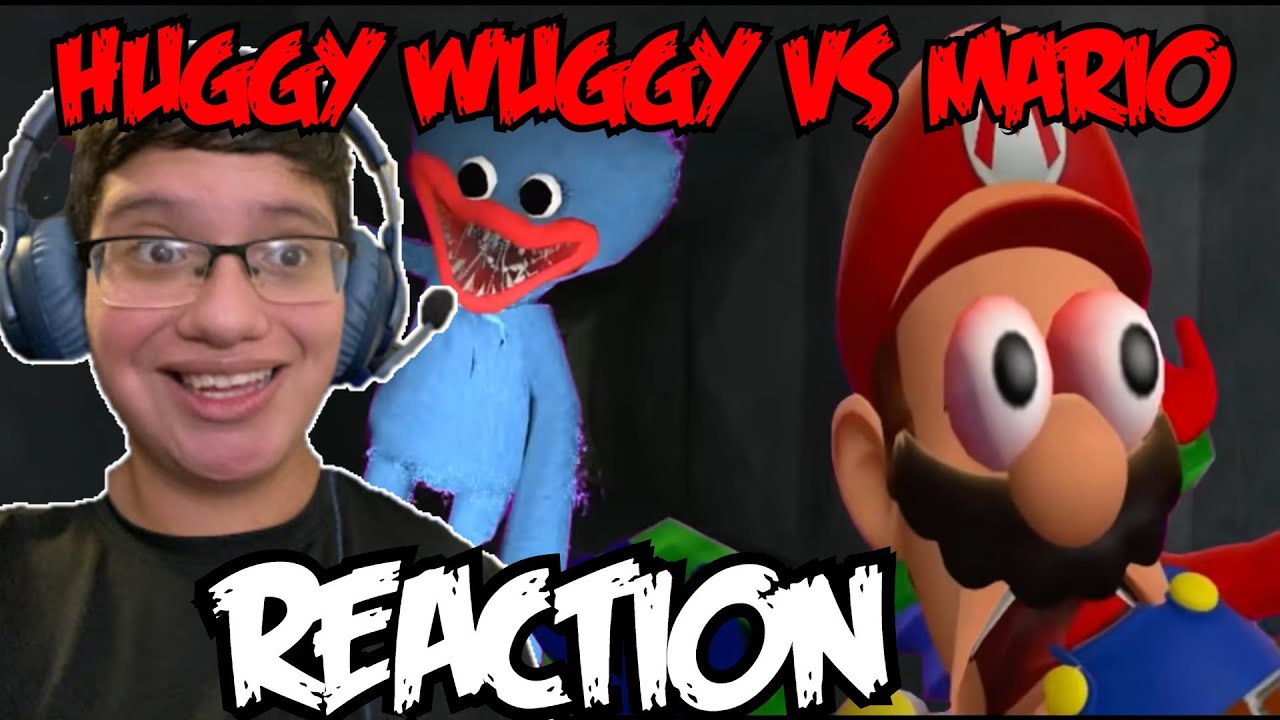 (HUGGY WUGGY VS MARIO) Vinny Tube Reaction: SMG4: If Mario Was In... Poppy Playtime