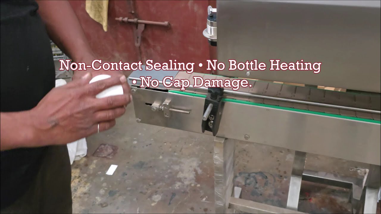 Automatic Medium Speed Induction Cap Sealing Machine for Tablet bottle