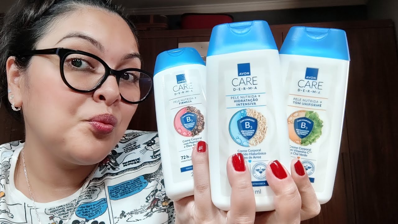 Novos Avon Care Derma (Chá Verde, Oleo de Arroz e Óleo de Café) ☺️🥰