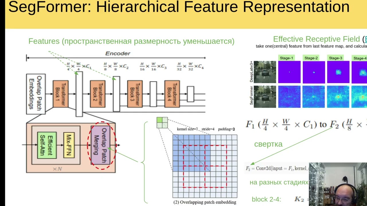 Transformers for segmentation