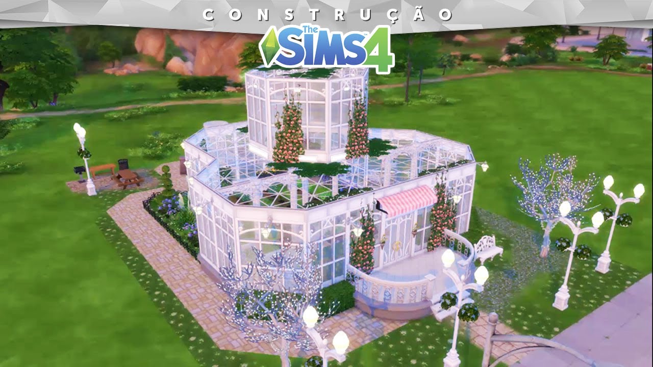 ESTUFA | GREENHOUSE 🌱Construindo no The Sims 4