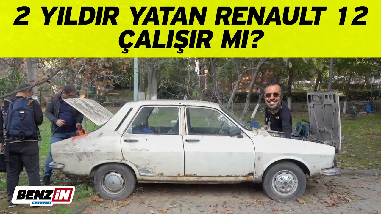 2 yıldır yatan Renault 12 çalışır mı? | VLOG