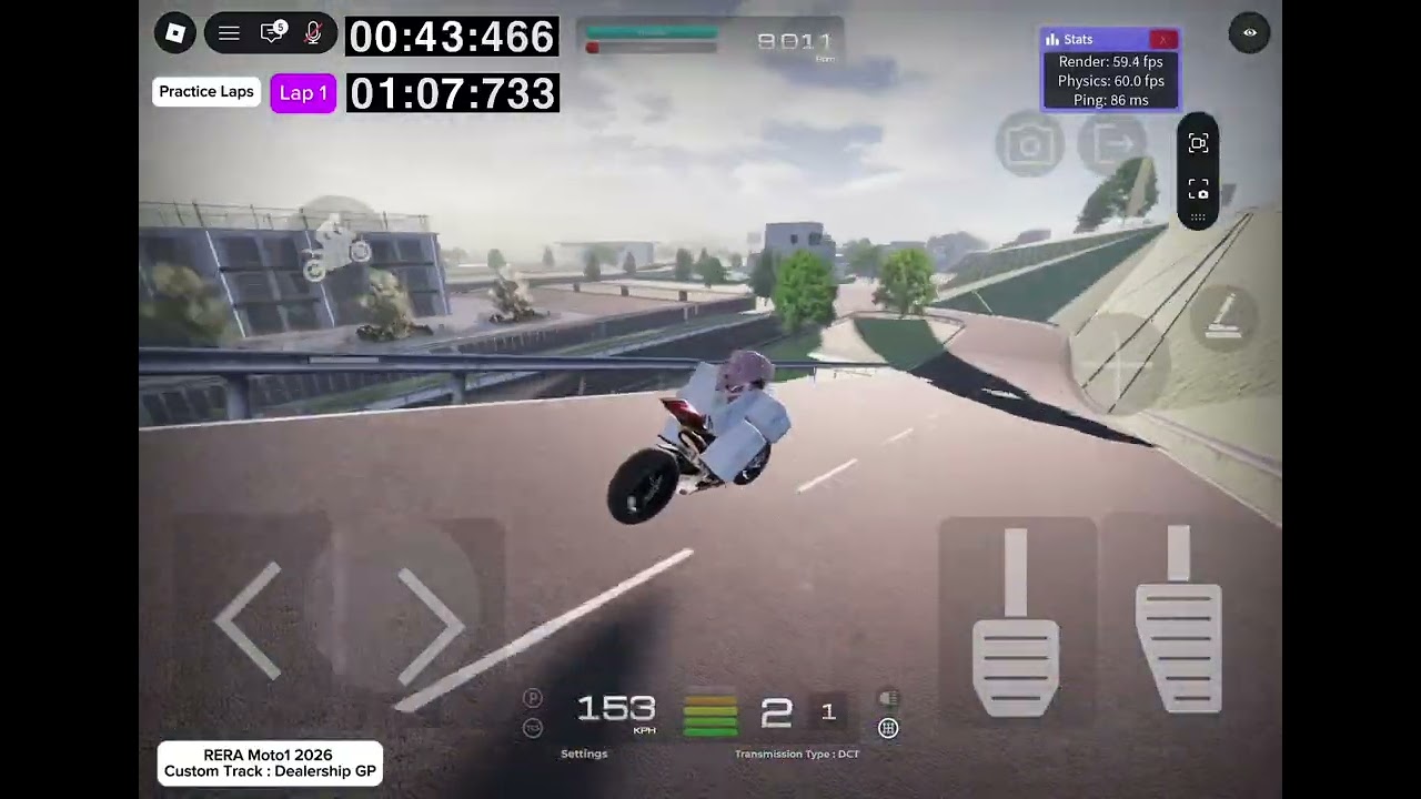 Dealership GP | Practice Laps | Lap time | THE RIDE | ROBOX