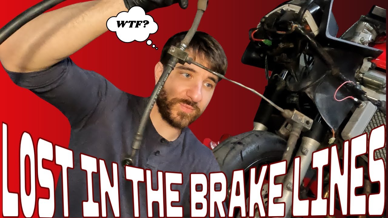 What did I Learn: Installing Spiegler Brake Lines on my Honda VFR800