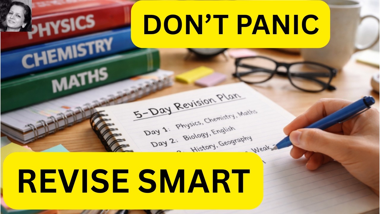 ICSE Class 10 Board Exam | Final 5-Day Strategy for All Subjects | Complete Revision Plan