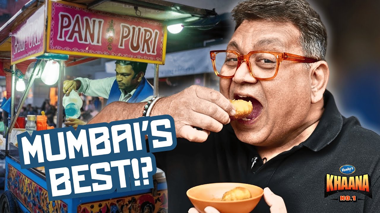 3 Of The BEST PANI PURI Places In Mumbai! | Khaana No. 1 #EP22