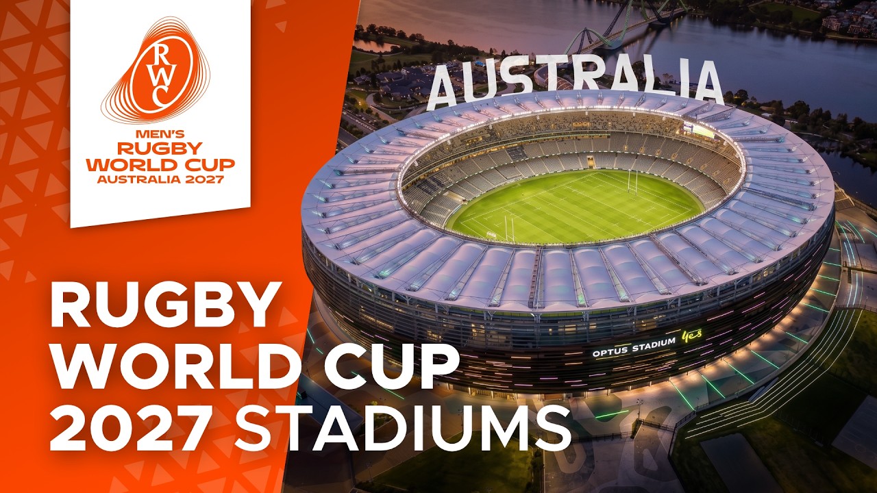 🌏🏆 OFICJALNE STADIONY Pucharu Świata w Rugby 2027 w Australii