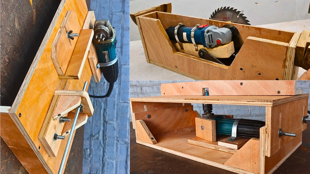 Homemade hand tools, DIY woodworking machines at home.
