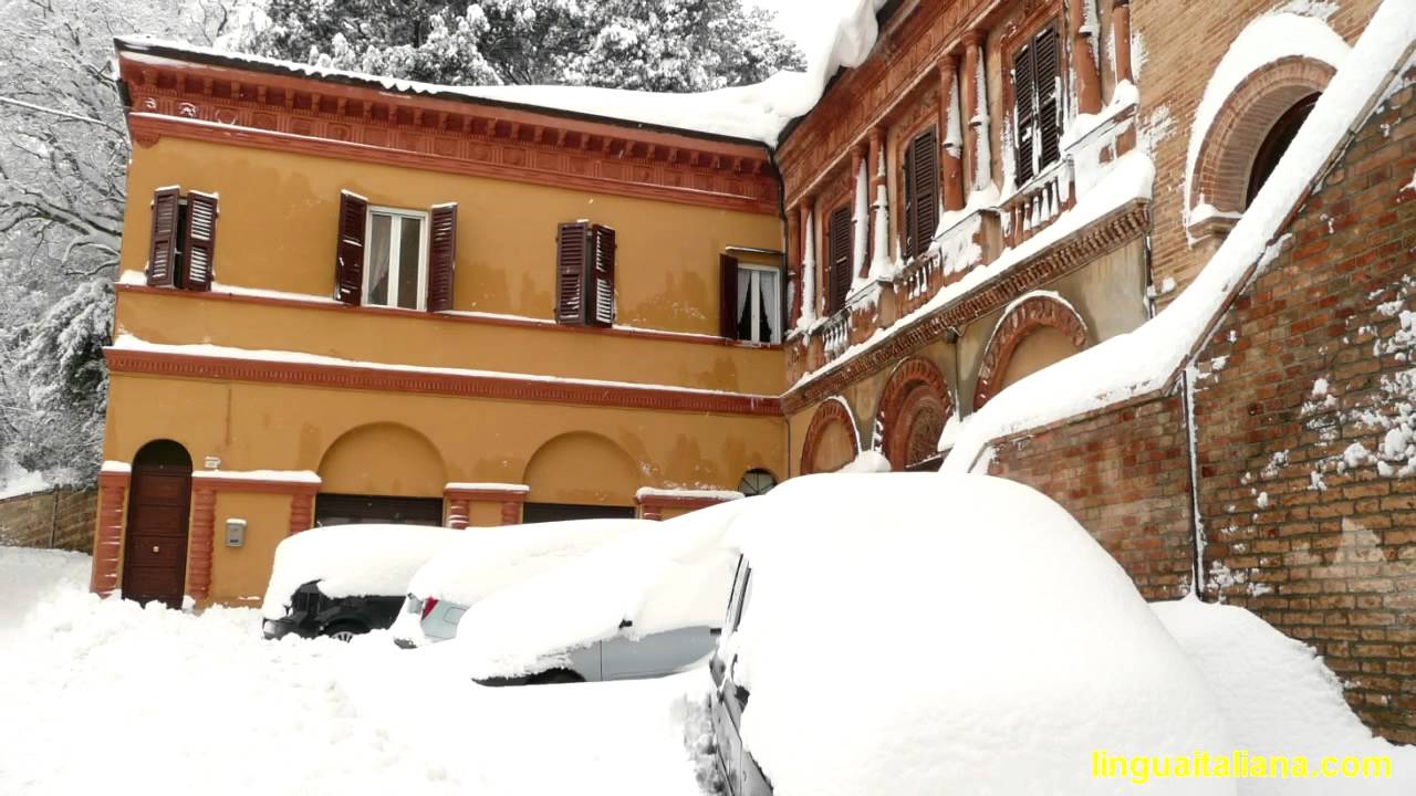 Snowfall of the Century! Italy 7 to 12 February 2012