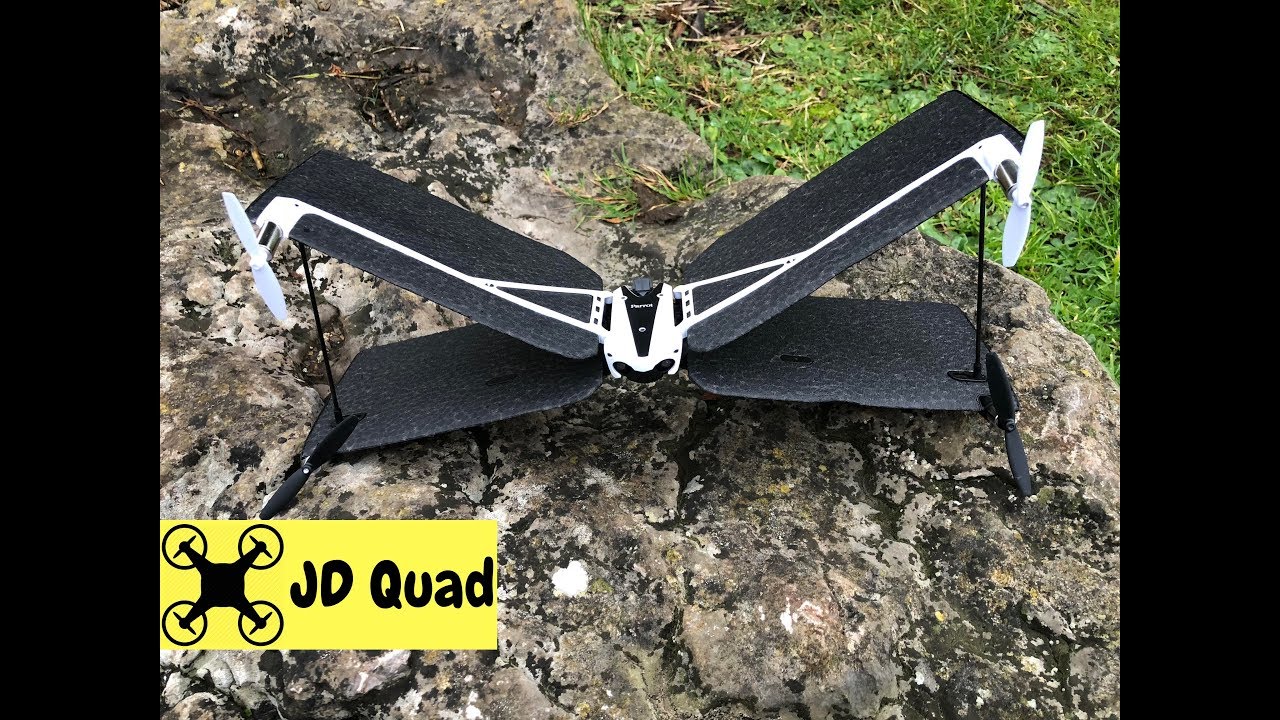 Parrot Swing Quadcopter Plane Drone Flight Test Video