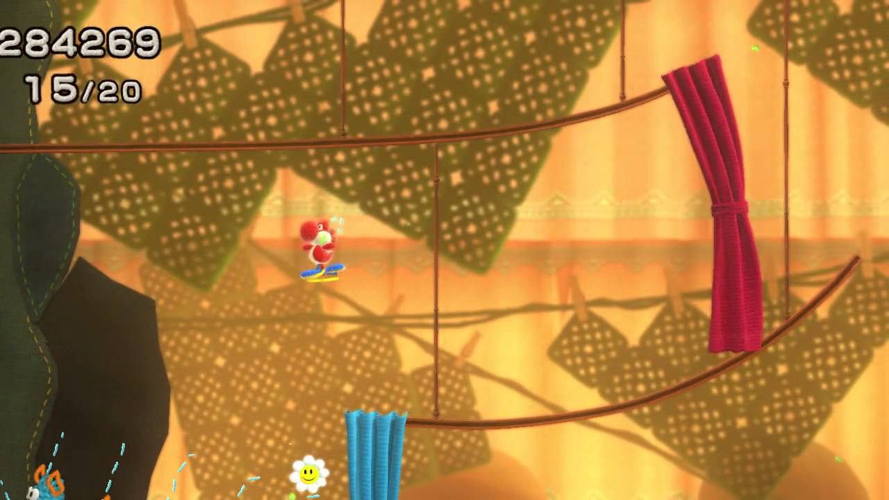 Yoshi’s Woolly World: 4-5. Atardecer en Cañada Cortina