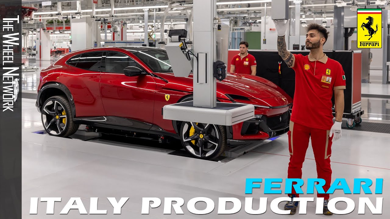 Ferrari Production in Italy