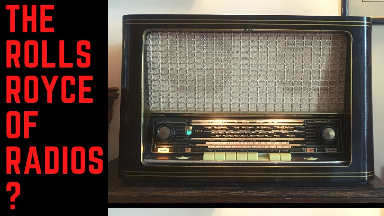 The Rolls Royce of Radios? SABA Freudenstadt 7
