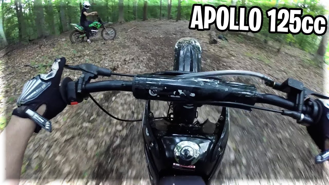 Attempting To Learn Wheelies on 2019 Apollo 125cc Major Weather Fail!! 