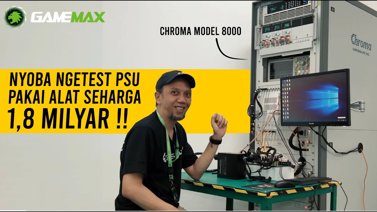 Pembuktian proteksi PSU Gamemax, beneran apa cuman tempelan doang? | Gamemax factory  visit part II