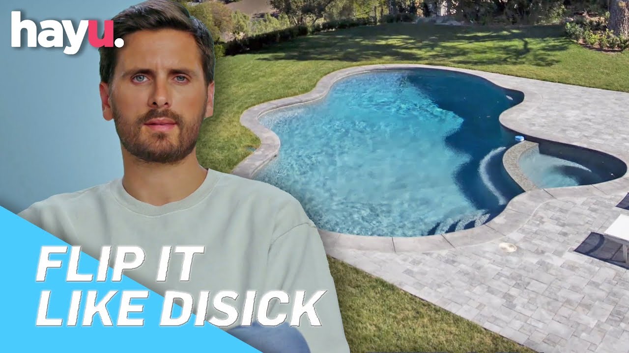 Scott Disick Gets Infinity Pool Installed In His Home | Season 1 | Flip It Like Disick