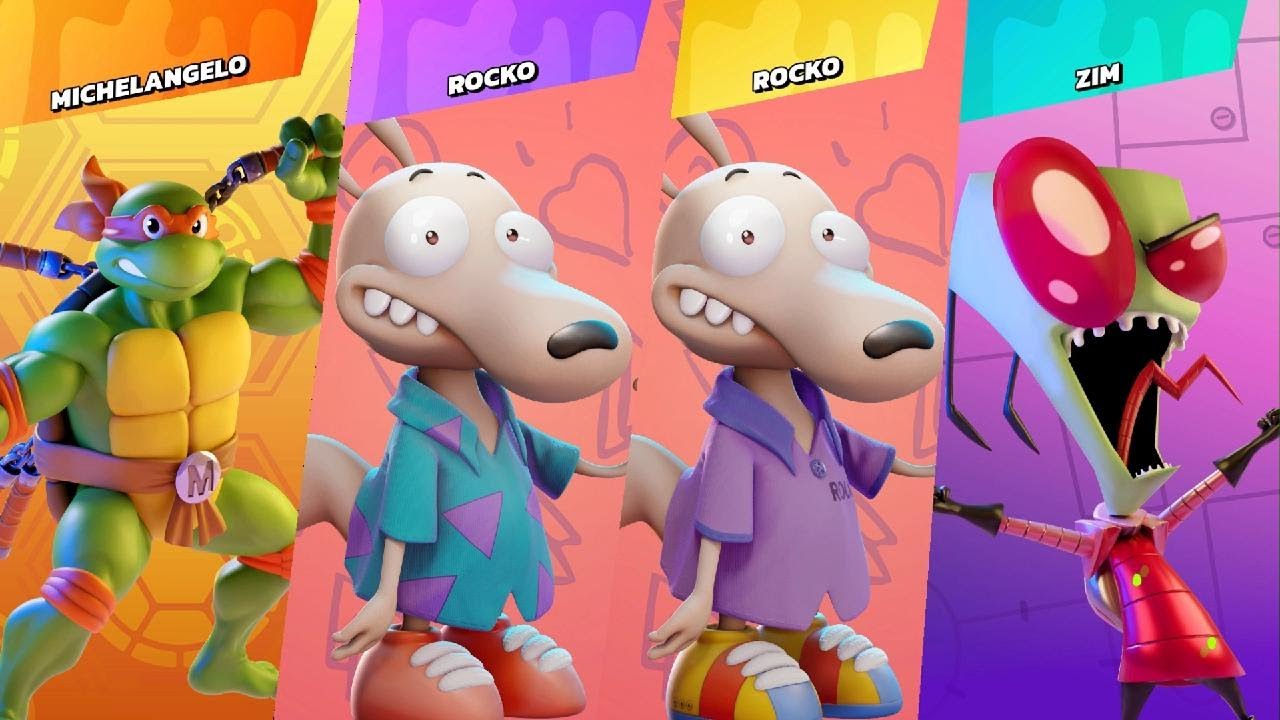 Free-for-all: Michelangelo Nickelodeon All-Star Brawl: Hardcore Chores