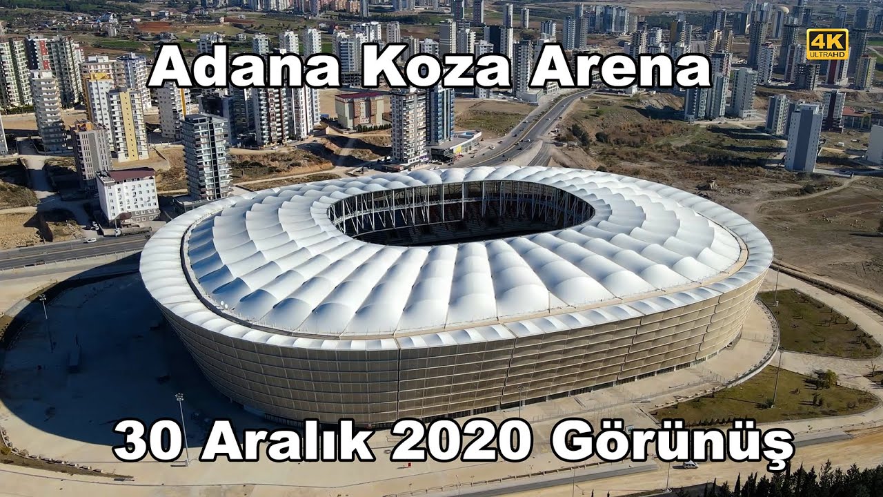 Yeni Adana Stadyumu Havadan Görünüş | 4K Olarak İzleyiniz