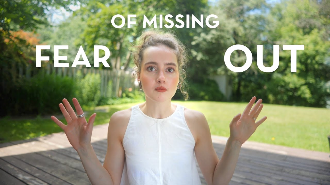 OVERCOMING FOMO (FEAR OF MISSING OUT)