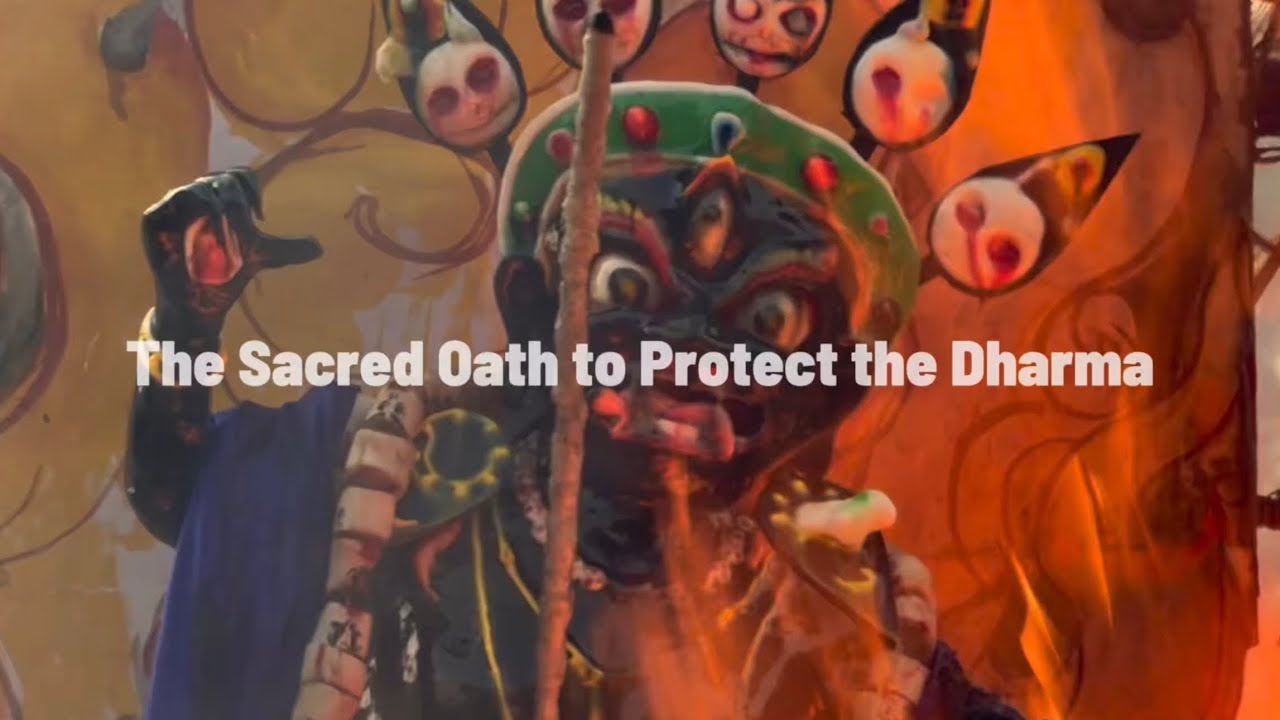 THE SACRED OATH OF PALDEN LHAMO| JANGCHUP JONG MONASTERY 