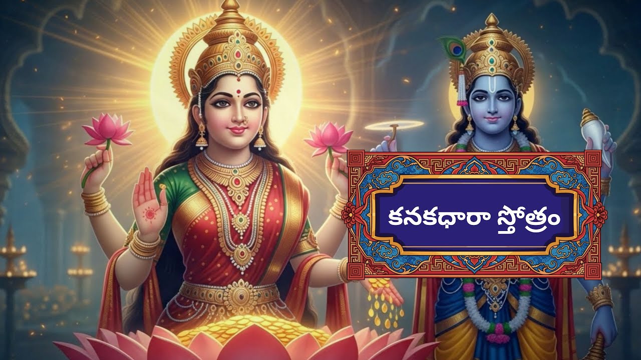 కనకధారా స్తోత్రం దృశ్య కావ్యం 