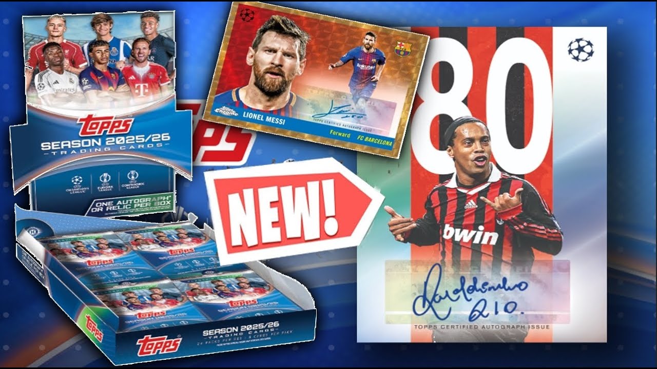 OPENING the NEW Topps UCC Flagship 2025/26 HOBBY BOX! 🔥