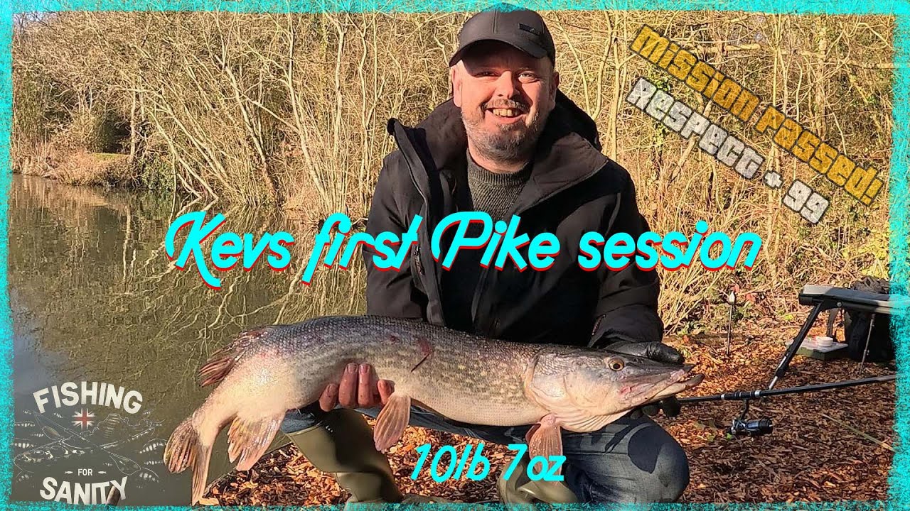 Kev’s First Pike Session… And He Lands a DOUBLE! 🎣