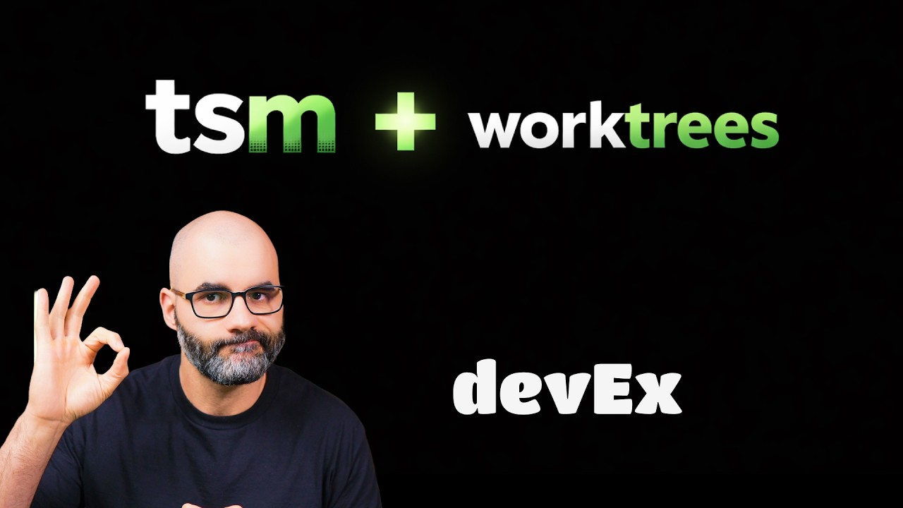Я добавил поддержку worktree в tsm.