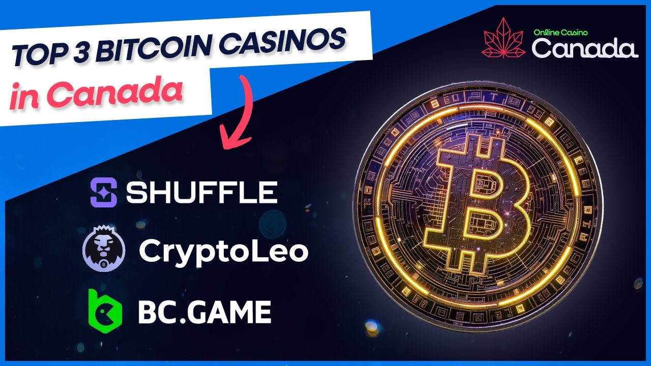 📌 Top 3 Bitcoin Casinos in Canada 🇨🇦 | Exclusive Crypto Casino Deals Inside! 💰