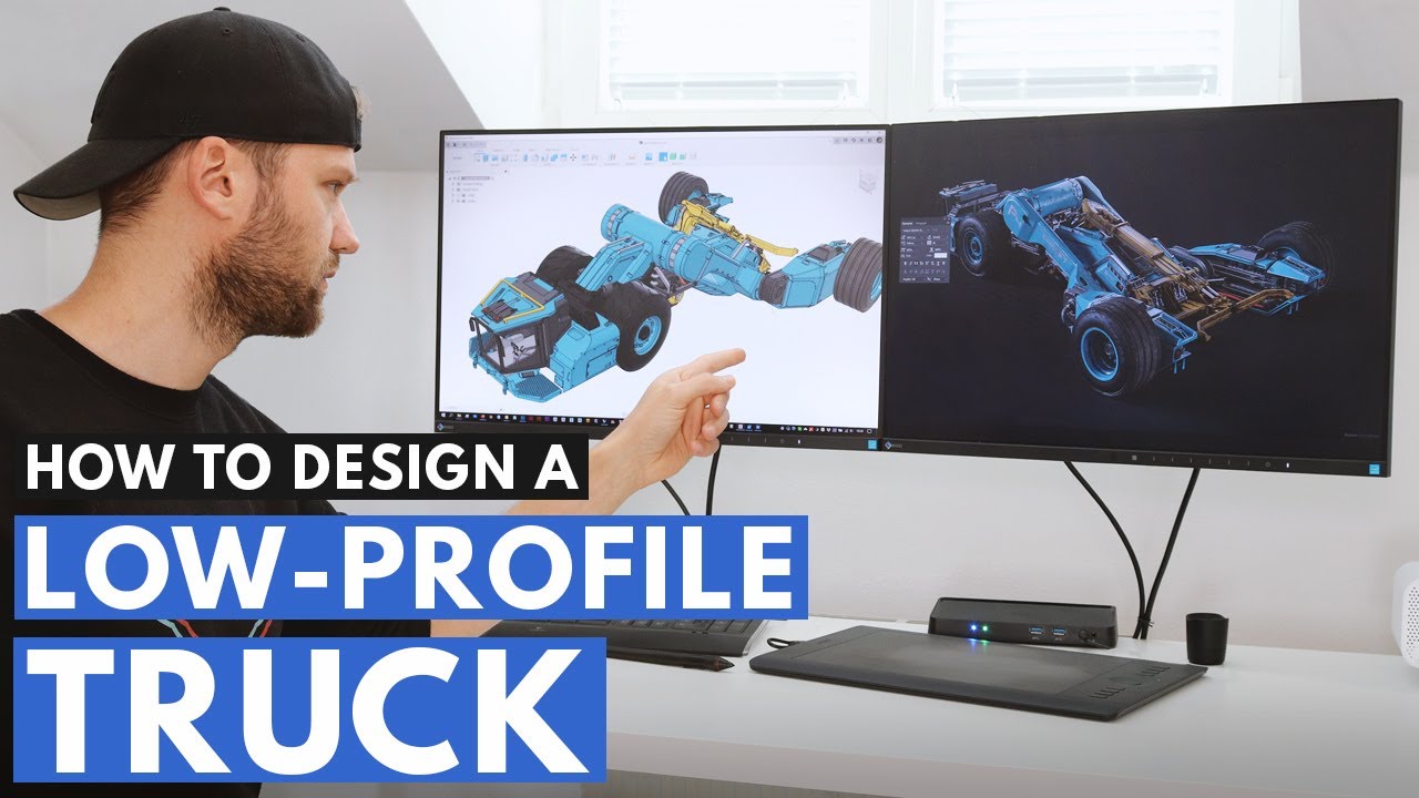 Designing A Low-Profile Truck - An Introduction to 3D Concept Art