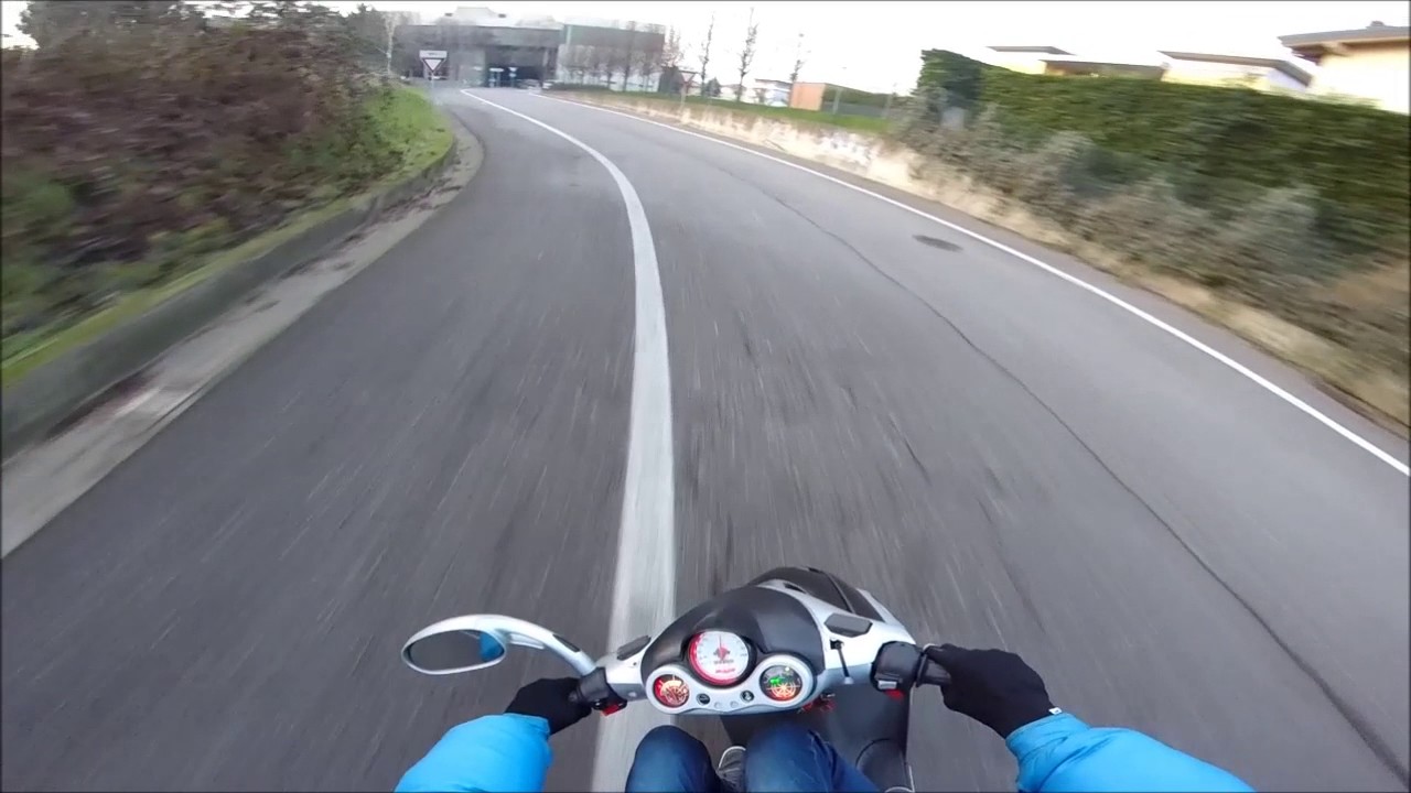 Secondo Onboard Malaguti F15 2.0 By Go Pro Hero+