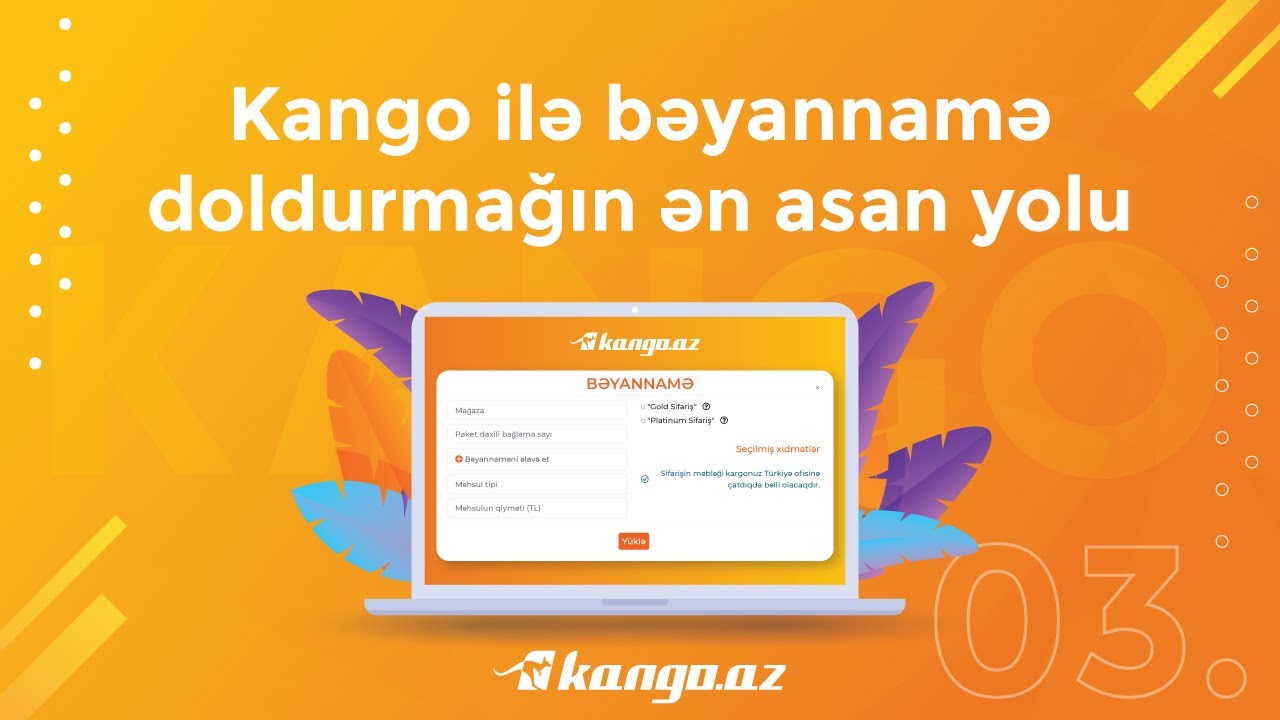 Bəyannamə necə doldurulur? | Kango.az
