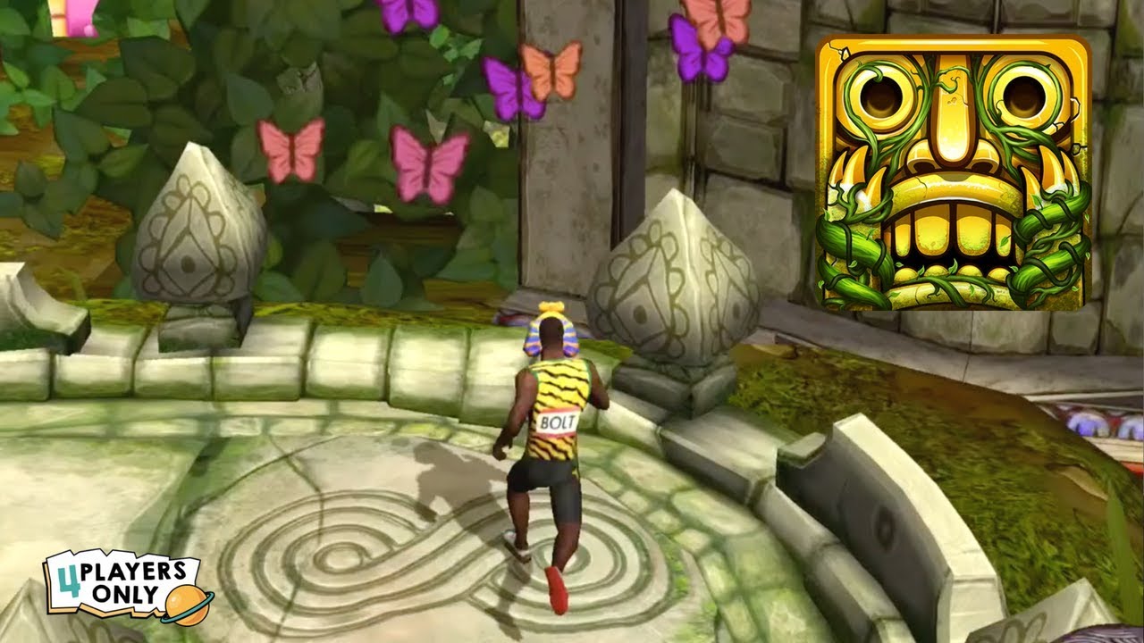 Temple Run 2 | LOST JUNGLE EXPLORATION CHALLENGE #3 - USAIN BOLT! By Imangi