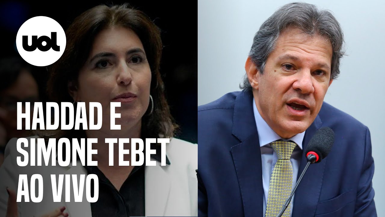 🔴 Haddad e Simone Tebet ao vivo: Ministros comentam a entrega da Lei Orçamentária Anual ao Congresso