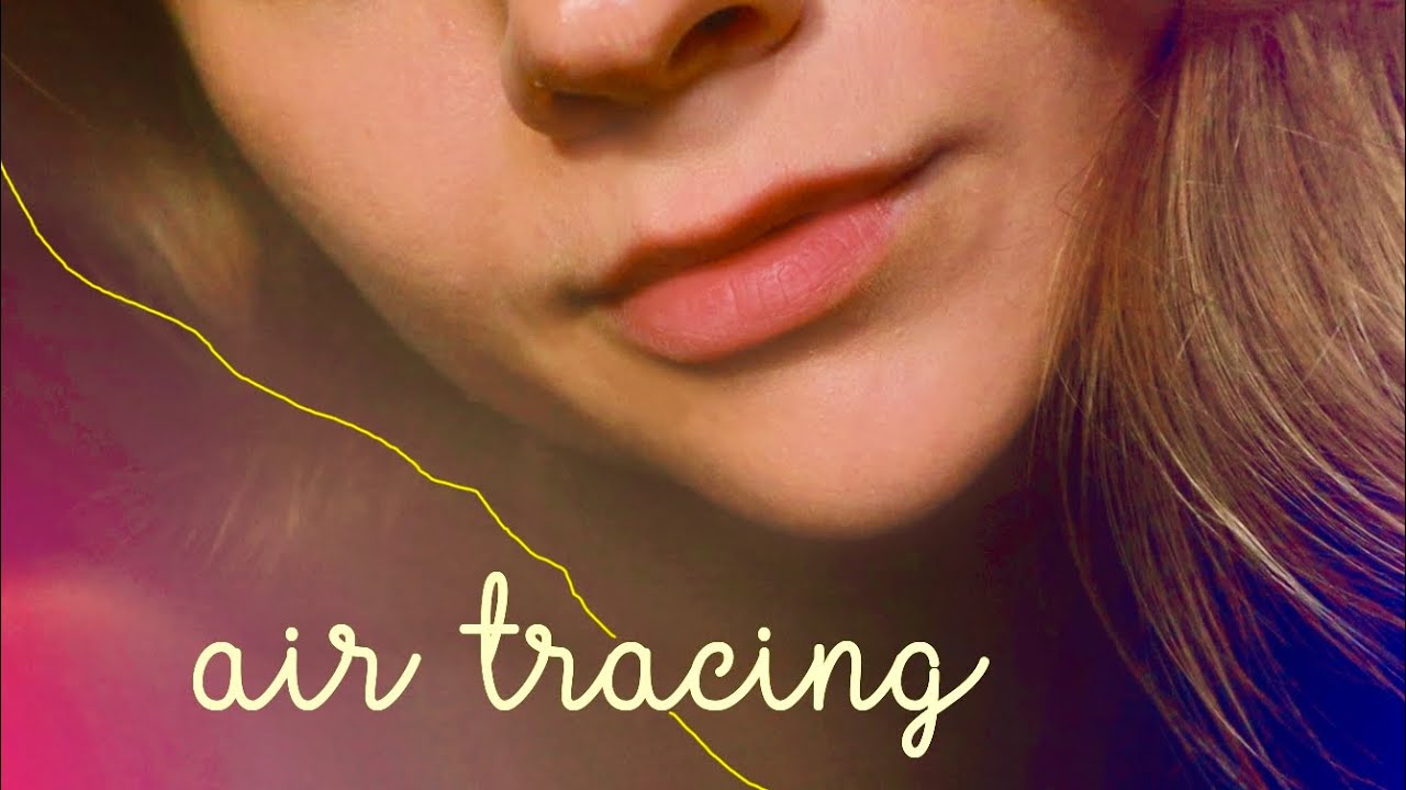 ASMR Slow Air Tracing | Whispering | Close Hand Movements & Visual Triggers | Face Touching