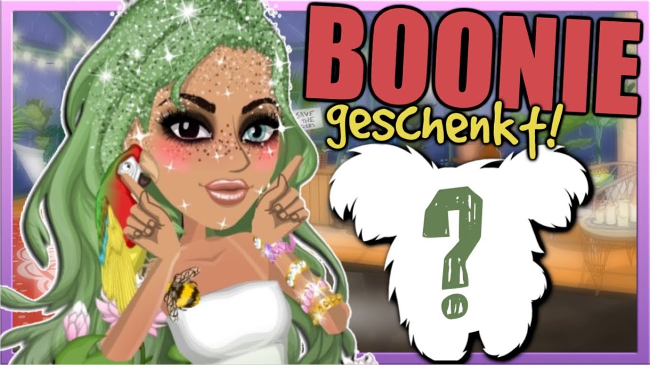 Dieses BOONIE habe ich GESCHENKT bekommen 🌱 MovieStarPlanet [MSP] [DEUTSCH]