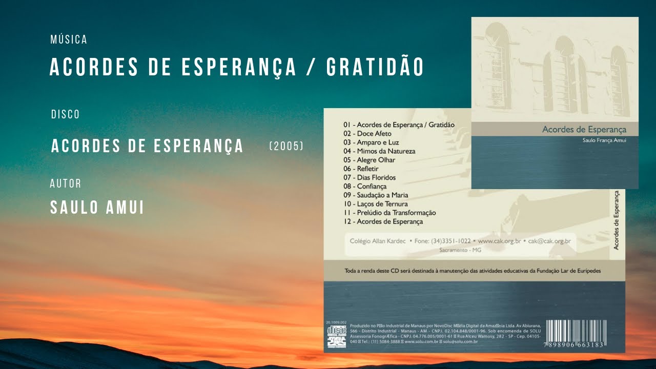 Acordes de Esperança / Gratidão (Saulo Amui)