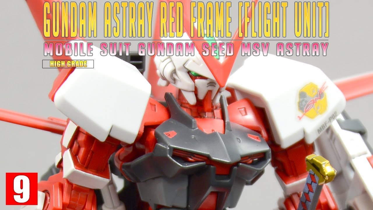 [REVIEW 2.0] HG 1/144 건담 아스트레이 레드 프레임 [플라이트 유닛] / GUNDAM ASTRAY RED FRAME [FLIGHT UNIT]