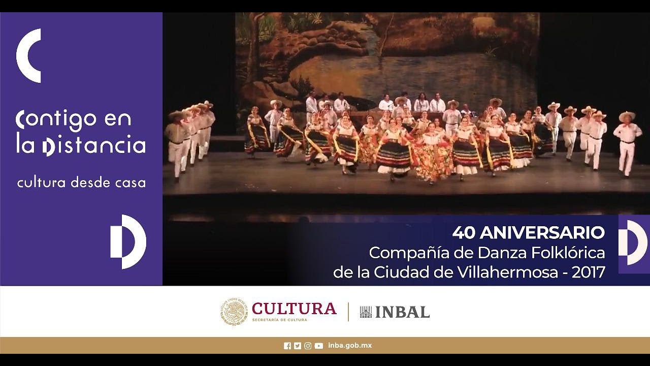 40 aniversario de la Compañía de Danza Folklórica de la Ciudad de Villahermosa / PBA / INBAL