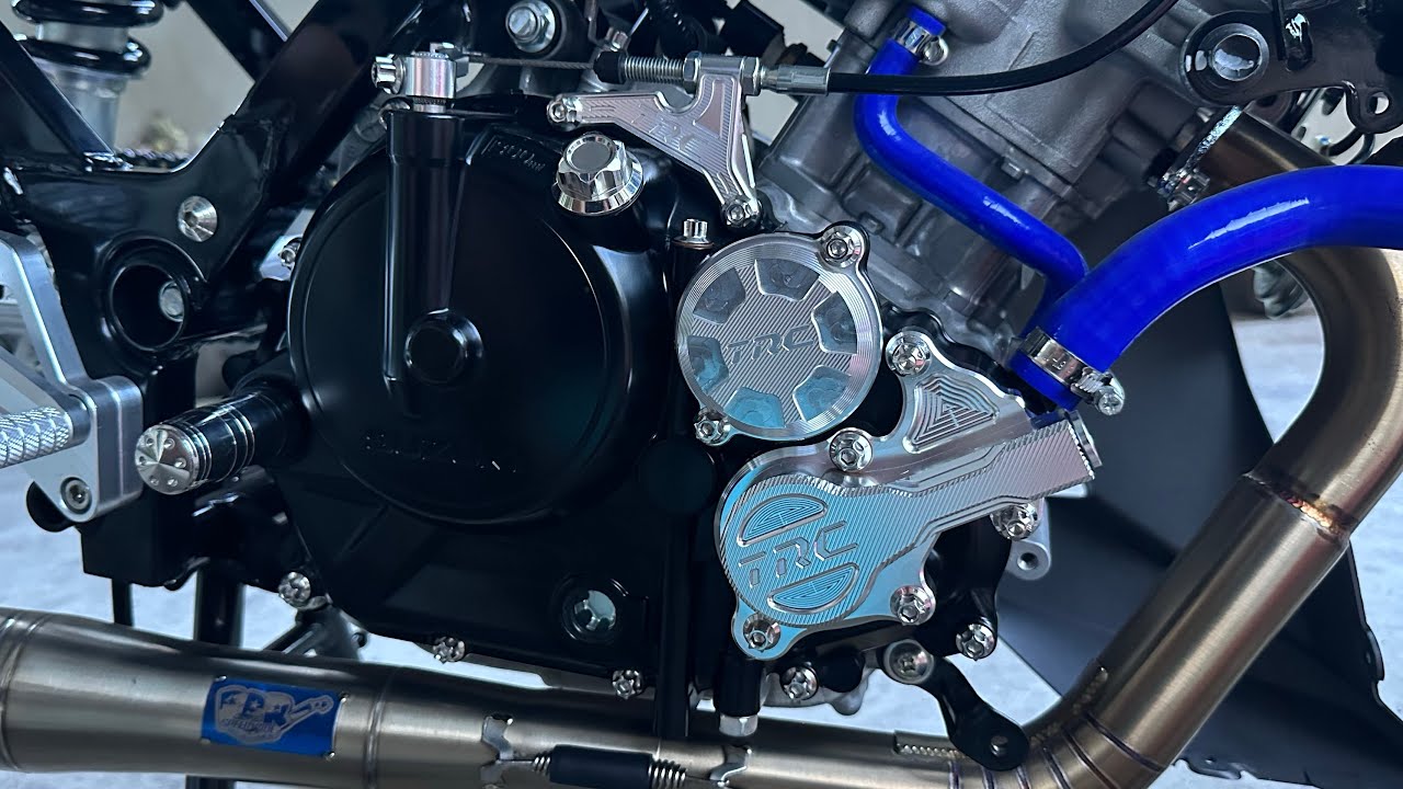 Technique sa pag install ng TRC CNC Water Pump Cover Raider Fi