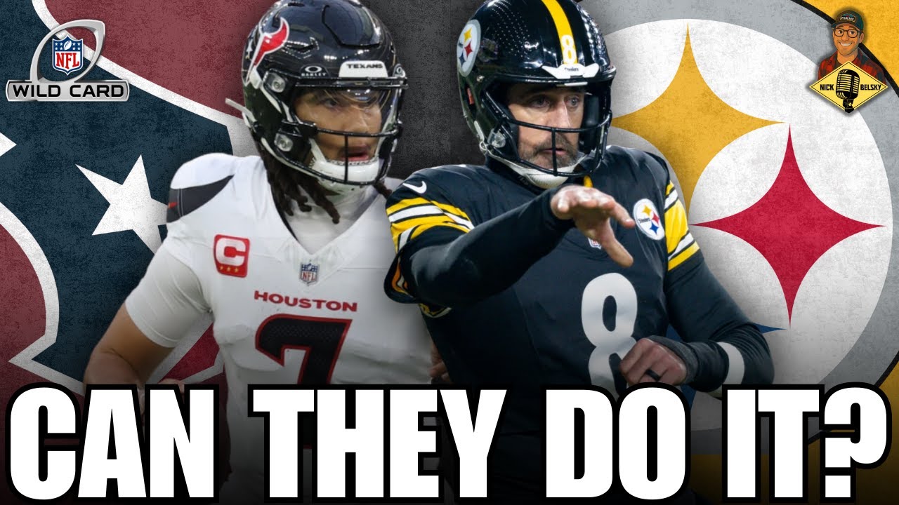 Can Steelers End 9 Year Playoff Win Drought Against Texans? | Wild Card Preview