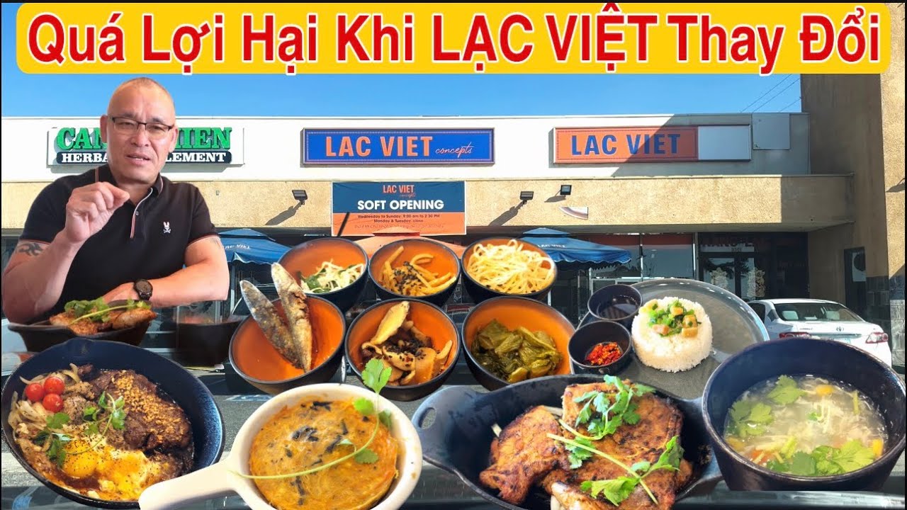 LAC VIET BOLSA - SOFT OPENING возвращается! Еще лучше, чем раньше, невероятно вкусно и визуально ...