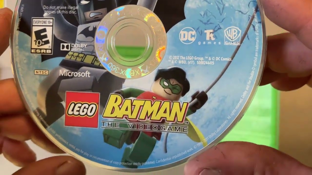 Lego Batman Xbox 360/One sealed unboxing Xbox 360